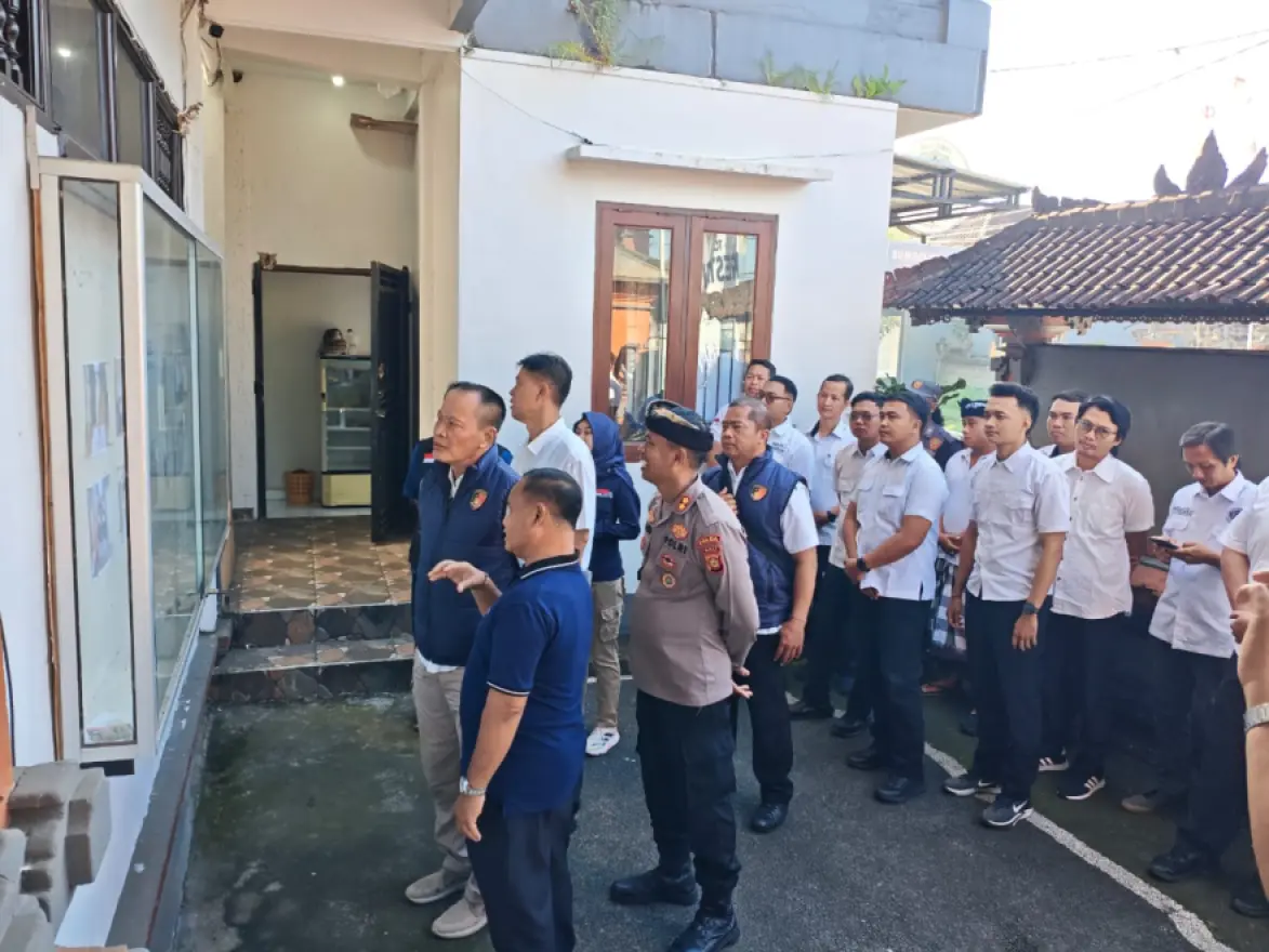 Desa Pandak Bandung Menerima Penilaian Lomba Kampung Bebas Narkoba dari BNN Provinsi Bali
